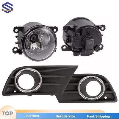 Faro antiniebla con cubierta y moldura cromada para Honda Pilot 2012 2013 2014 2015 71102-SZA-A50 Foto 1 de 4