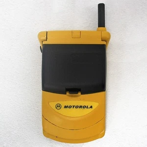 Téléphone Cellulaire Motorola StarTAC 338 Jaune Noir Gsm 1996 Utilisé _ - Photo 1 sur 4