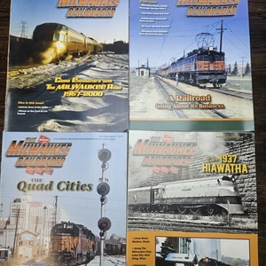 Milwaukee Railroader Magazine 4 Issues MRHA Railroad Train History 2024 Etc - Picture 1 of 7
