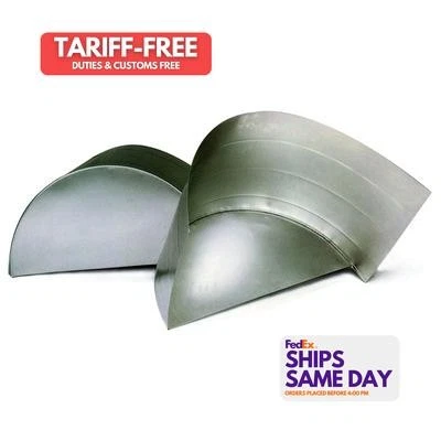 Competition C3006, paquete de 2 piezas de rendimiento de guardabarros de acero natural de 36 pulgadas Foto 1 de 4