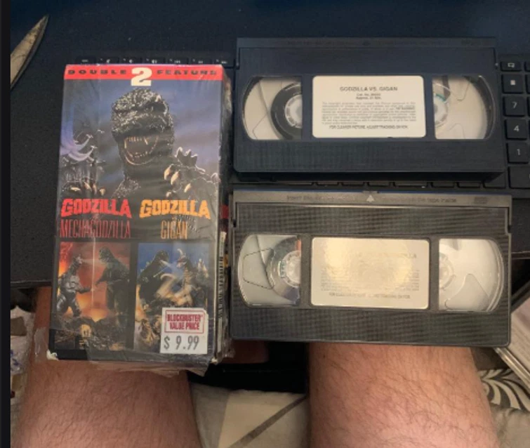 Godzilla Vs. Mechagodzilla & Godzilla Vs. Gigan (VHS) Double Feature - Image 1 of 1