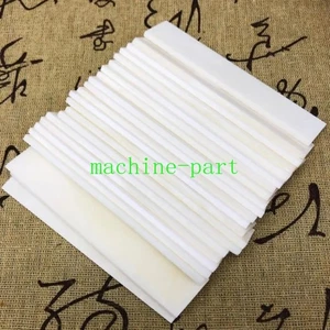 4 Stück Büffel Rinderknochen Messergriff Schuppen Platten Zum Selbermachen Material 100 x 20 x 3 mm - Bild 1 von 6