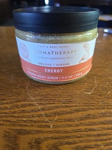 NUEVO EXFOLIANTE CORPORAL BATH & BODY WORKS AROMATERAPIA ENERGÍA NARANJA PIEDRA PÓMEZ 11,5 FLOZ - Imagen 1 de 4