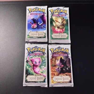 Pokemon Ex Legend Maker Booster Pack wrapper EMPTY vintage 2006 - Image 1 of 4