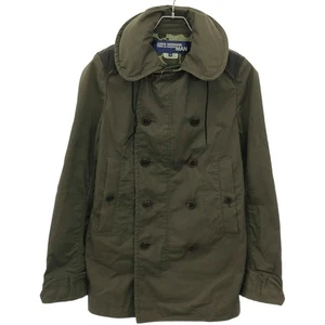 JUNYA WATANABE MAN Man 10AW Utility Round Collar Coat WF-C032 Khaki - Picture 1 of 6