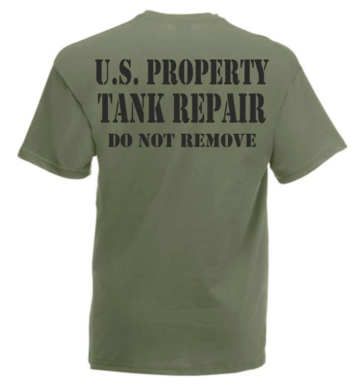 Camiseta de reparación de tanques Fuerza Aérea Talla 3-5XL Ejército de Estados Unidos Segunda Guerra Mundial Segunda Guerra Mundial USAAF USMC Marines Sellos - Imagen 1 de 1