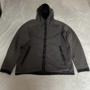 Nike Tech Pack Therma Fit Jacke Herren Grau Größe Large Fleece Technical Kapuze - Bild 1 von 16