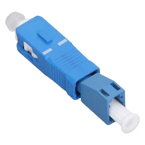 3PCS Optische Faser Adapter SC Stecker Auf LC Buchse Koppler Rot Licht Stift Pow - Bild 1 von 22
