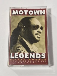 Vintage 1994 Stevie Wonder "Motown Legends" Music Cassette Tape  - Picture 1 of 6