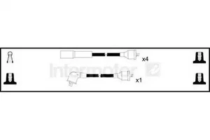 Juego de cables de encendido HT montado en Reino Unido 73900 - Imagen 1 de 1
