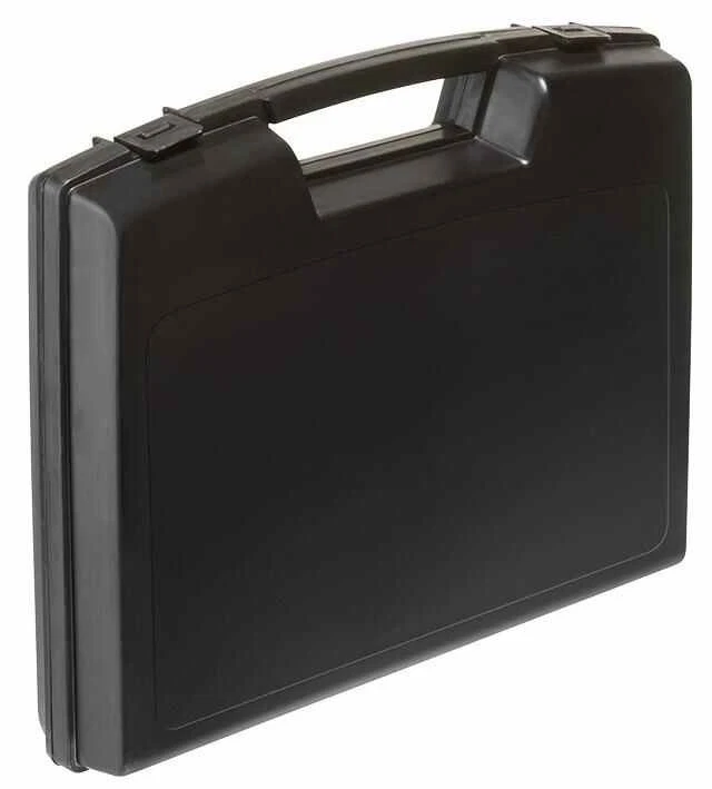 RARAION - Beg Penyimpanan Plastik Hitam dengan Busa - 48mm x 240mm x 205mm - Image 1 of 1