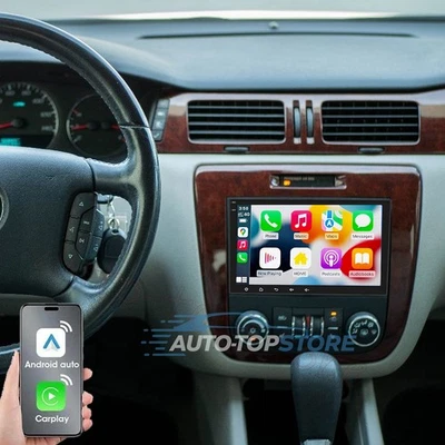 Radio estéreo GPS para automóvil 4+64 GB Android 15 Carplay para Chevrolet Malibu 2008-2012 8" Foto 1 de 4