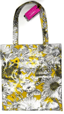 Liberty of London for Target Floral Market Shopper Tote Bag Yellow Waterproof - - Image 1 of 4