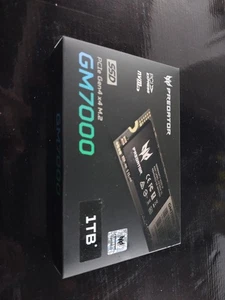 Acer Playstation 5 PS5 Predator GM7000-1TB Black BL9BWWR105 - Picture 1 of 2