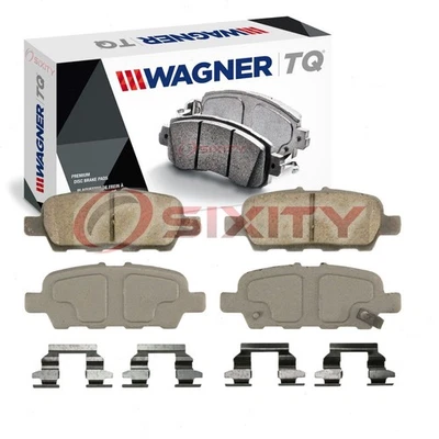 Juego de pastillas de freno de disco trasero Wagner TQ para Nissan X-Trail 2015-2016 frenado en Foto 1 de 4