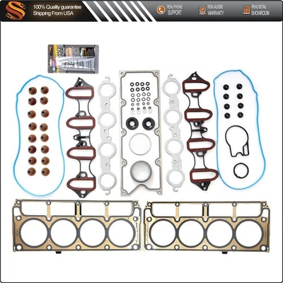 Juego de juntas de culata 5,3 para Chevrolet Trailblazer EXT GMC Canyon Envoy Savana 02-11 Foto 1 de 4