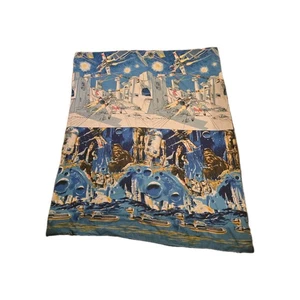 Star Wars A New Hope Vintage 1977 Double Sided 66"x79" Comforter Blanket - Picture 1 of 14
