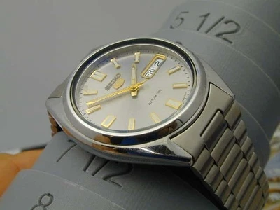 SEIKO MANS AUTOMATIC VIEWBACK ALL ORIGINAL WITH BAND RUNS GREAT 7S26-0480 - Image 1 of 4