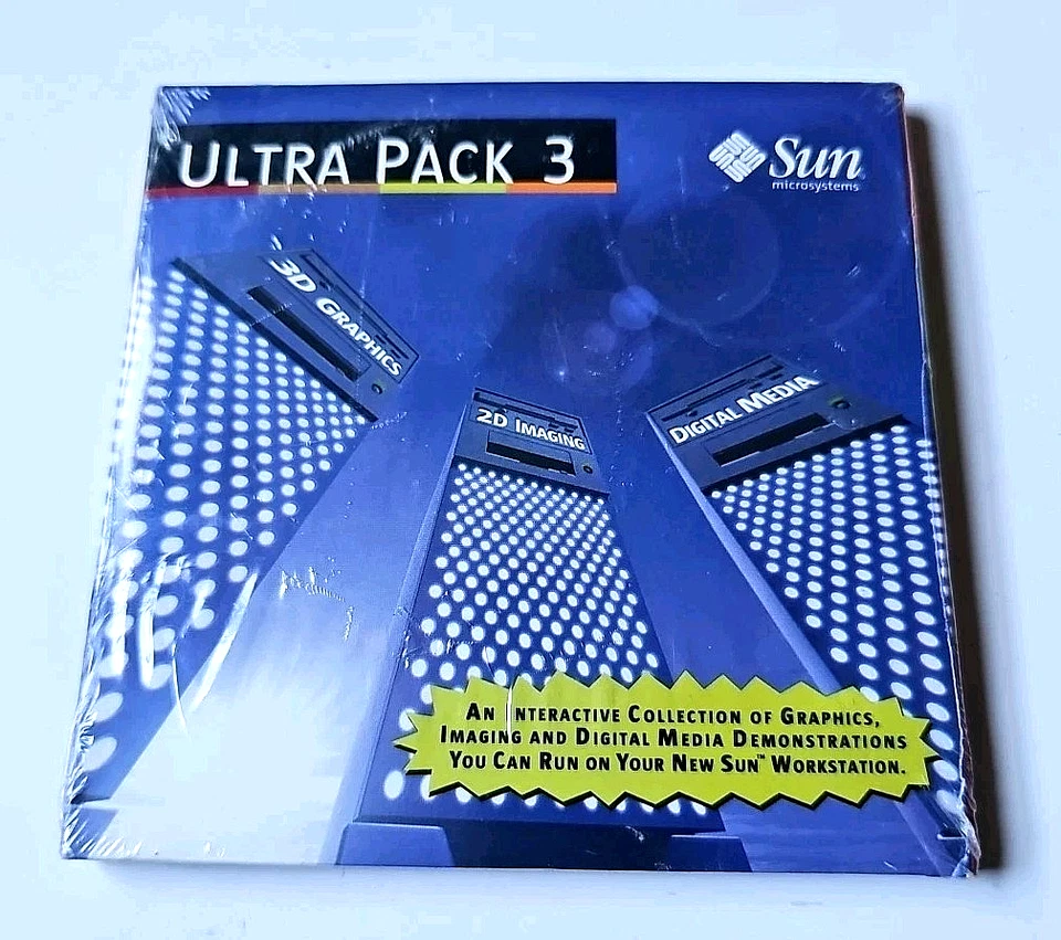 NOS Sealed Sun Microystem ULTRA PACK 3 Software for Sun Workstation - Image 1 of 4
