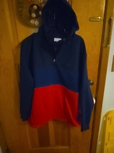 Sudadera Lacoste Doble Cara Bloques de Color NUEVA SIN ETIQUETAS PARA HOMBRES XXL SH9255 Azul/Rojo - Imagen 1 de 7