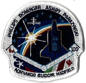 NASA SPACE SHUTTLE STS-100 MISSION PATCH - Picture 1 of 1