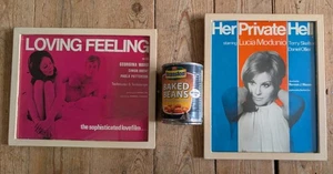 2 x NORMAN J WARREN ORIGINAL FILM ADVERTISING POSTERS - 1960s Cult Rare Cert X - Picture 1 of 10