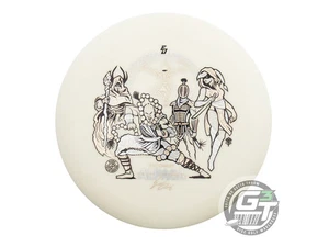 USED Infinite [OAKLEY] Glow P-Blend Alpaca 175g White Silver Foil Putter Disc - Picture 1 of 2