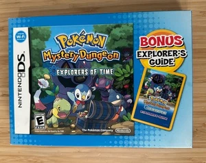 Pokemon Mystery Dungeon Explorers Of Time Juego Nintendo DS ¡GUÍA DE BONIFICACIÓN! *SELLADO* - Imagen 1 de 10