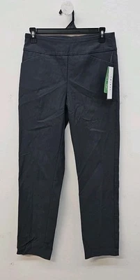 Pantalón Tribal Flatten It Skinny Leg Pull On Tobillo con Costura Trasera 8 Negro Foto 1 de 4