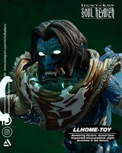 Modellino Spectral Raziel alto 20 cm stampa 3D non dipinto kit garage statua figura - Foto 1 di 8