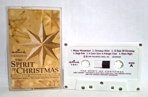 Vintage 2001 Original Hallmark The Spirit of Christmas Traditional Cassette Tape - Picture 1 of 6