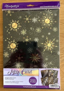 Hunkydory A4 Christmas Mirri Card - Festive Glamour (30 x 220gsm A4 Sheets) - Picture 1 of 3