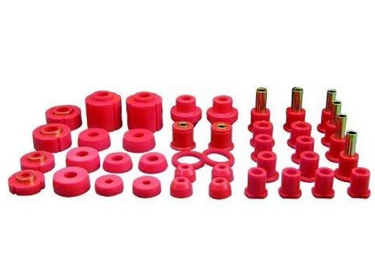 PROTHANE Total Suspension Bushing Kit Ford F-150 4WD 80-96 Red - Image 1 of 1