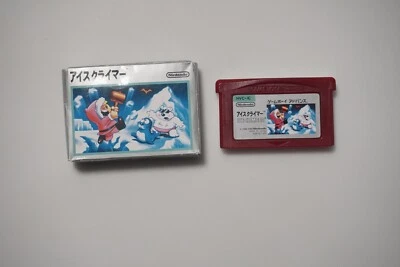 Game Boy Advance Famicom Mini Ice Climber Japan GBA game US Seller - Image 1 of 2