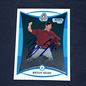 Bryan Shaw Signed 2008 Bowman Chrome Draft Prospects Card #BDPP44 Diamondbacks - Picture 1 of 2