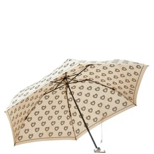 SAINT LAURENT YSL logo heart motif folding umbrella Women 【Used】 - Picture 1 of 7
