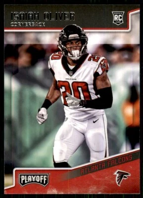2018 Panini Playoff Isaiah Oliver Rookie Atlanta Falcons #259 - Image 1 of 2