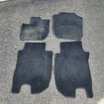Alfombrillas negras originales Honda HRV HR-V 2016-2020 alfombrillas alfombrillas de fábrica OEM Foto 1 de 4