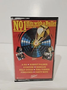 Vintage No.1 Hits With A Bullet Cassette Tape - Picture 1 of 3