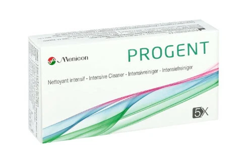 Intensivreiniger für harte Linsen - Progent von Menicon - 5 Anwendungen + Beh.