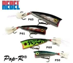 Rebel Pop-R, 2-1/2" 1/4 oz, P60 Model, Choice of Colors - Picture 1 of 9