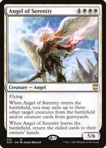 Magic The Gathering Angel of Serenity - Kaldheim Commander #018 - Imagen 1 de 1