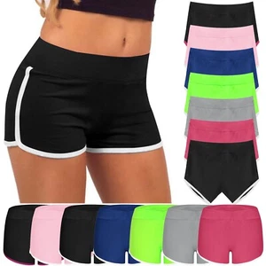 Women Workout Shorts Biker Shorts Scrunch Shorts Seamless Contour Yoga Shorts - Picture 1 of 15