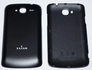 Original Kazam Trooper X3.5 Tapa de Batería Negro - Imagen 1 de 1
