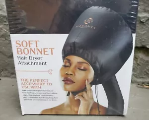 Eleganty Soft Black Bonnet Hood Indirect Heat Hairdryer Attachment Haircare NEW - Picture 1 of 12