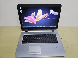 HP PROBOOK 470 G3 17.3 IN INTEL CORE I5 6TH 12GB RAM 256 SSD CAM WIND 11 Pro - Picture 1 of 8
