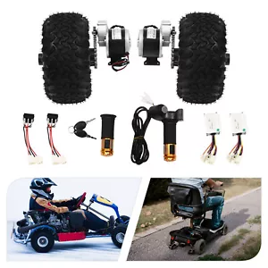 Kit Trasformazione Motore Mozzo 10 Pollici Bici Elettrica Kit Motore Spazzolato 24V 250W - Foto 1 di 17