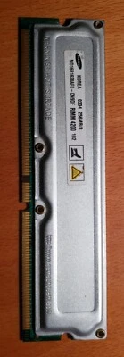 Samsung Rambus 256MB PC1066 1066MHz Non-ECC 232-Pin RDRAM RIMM  - Image 1 of 4