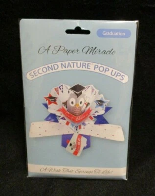 A Paper Miracle - Pop Up Greeting Card ~GRADUATION~ Second Nature Pop Ups - Image 1 of 2