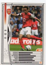 CARD WCCF EUROPEAN CLUB 2004/05 SANDWICHES NEW 8 ARSENAL EDU figure